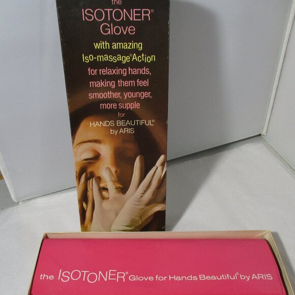 Vintage New NOS Womens Black Fabric Isotoner Gloves by Aris Stretch One-… - Picture 4 of 6